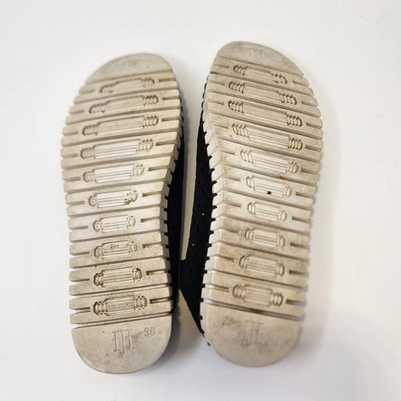 Ilse Jacobsen Women Tulip Black Leather Slip On Comfort Shoe Flat Size 36 US 5.5 - Picture 8 of 9